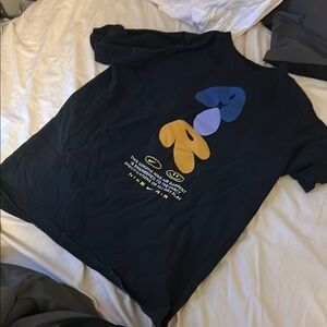 Nike Black T-Shirt with Colorful Graphic